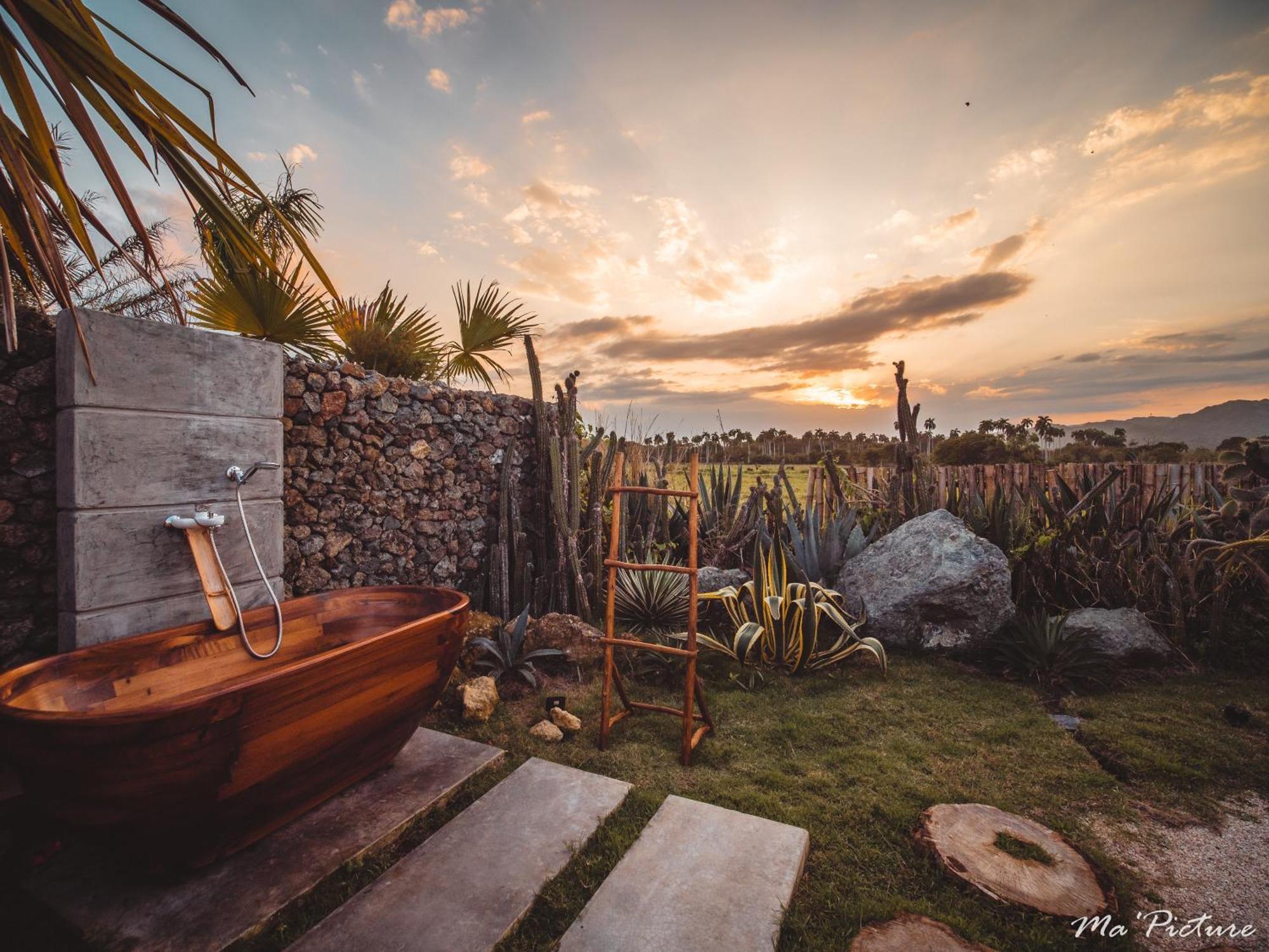 Green Land Bubble Glamping Cabarete Esterno foto